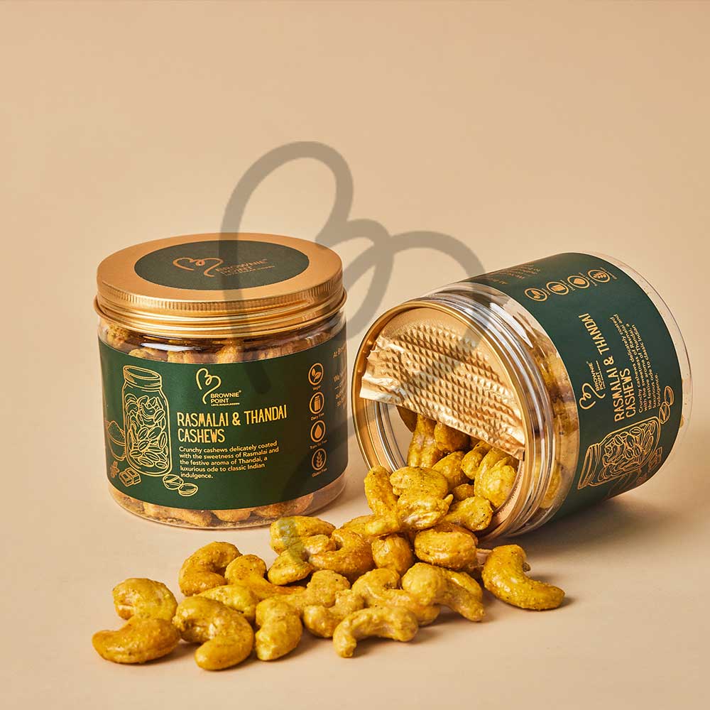 RASMALAI & THANDAI CASHEWS