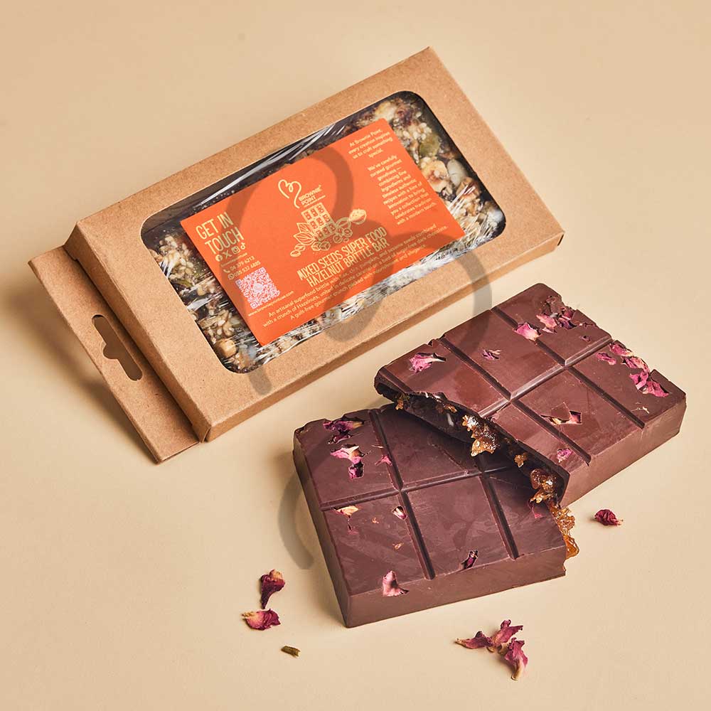 PAAN GULKAND DARK CHOCOLATE & SEA SALT INCLUSION BAR