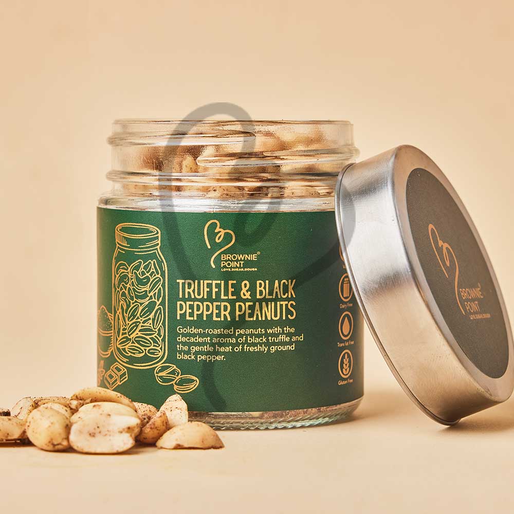 TRUFFLE & BLACK PEPPER PEANUTS