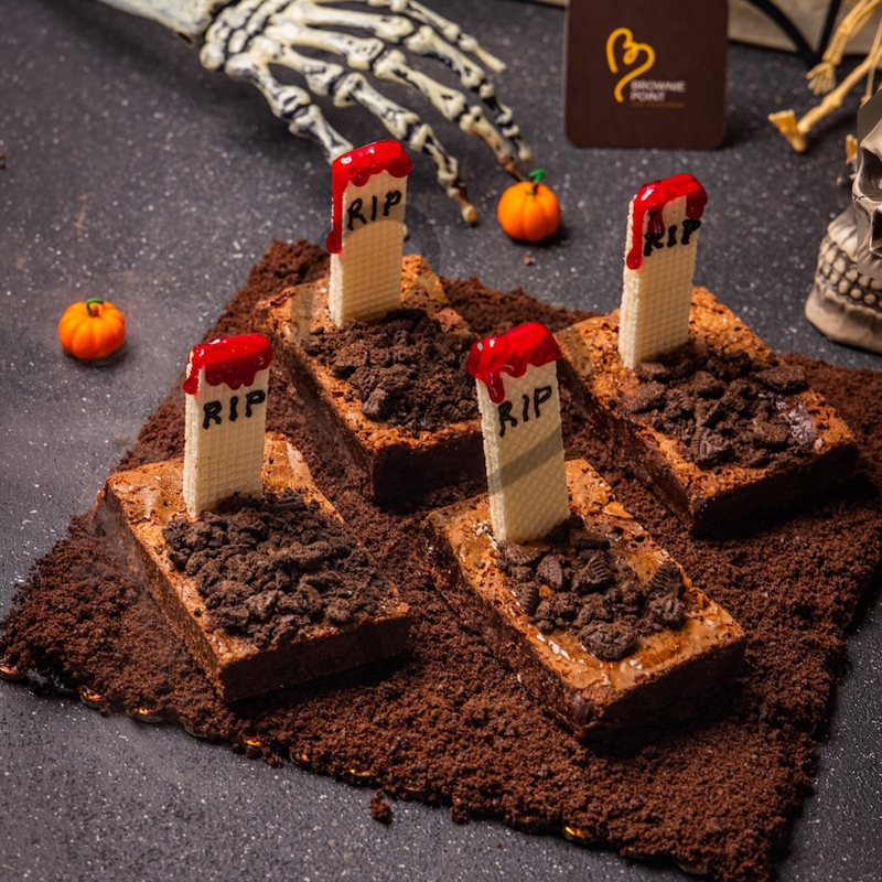 Rest in Pieces  Brownies