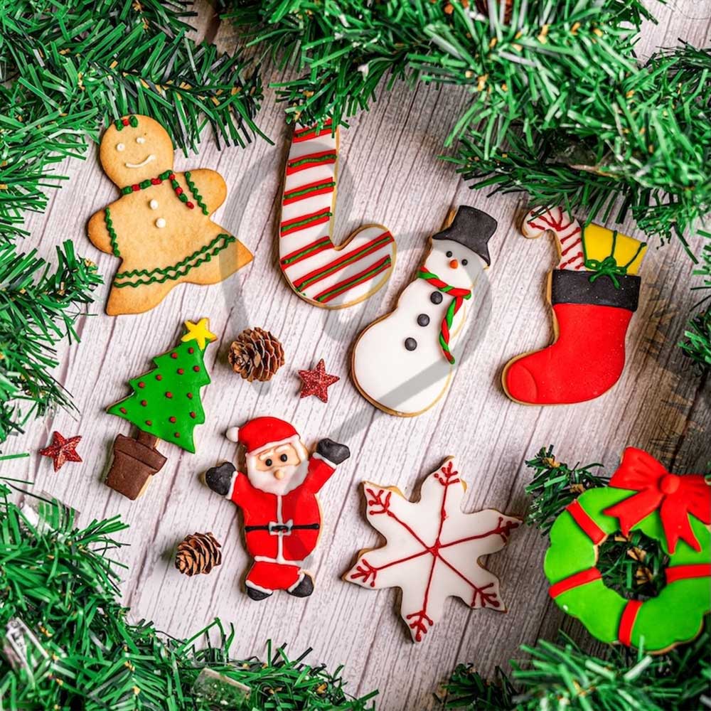 CHRISTMAS SHAPED COOKIES
