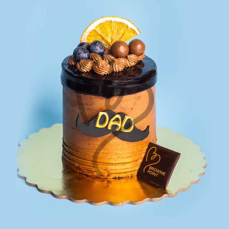 Dad's Moustache Cake (1 Kg)