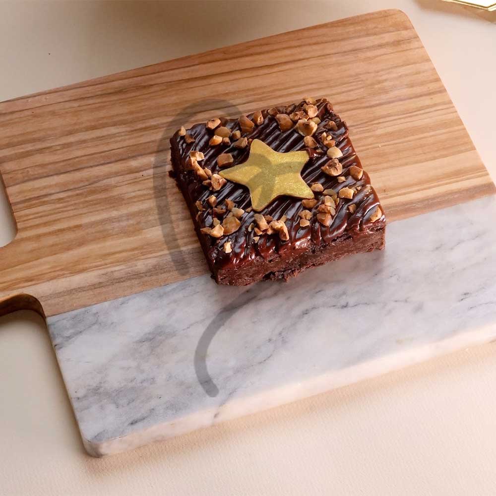 Ramadan Brownie Slab (Nutella)