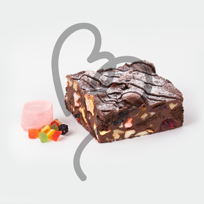 American Rocky Road Brownie