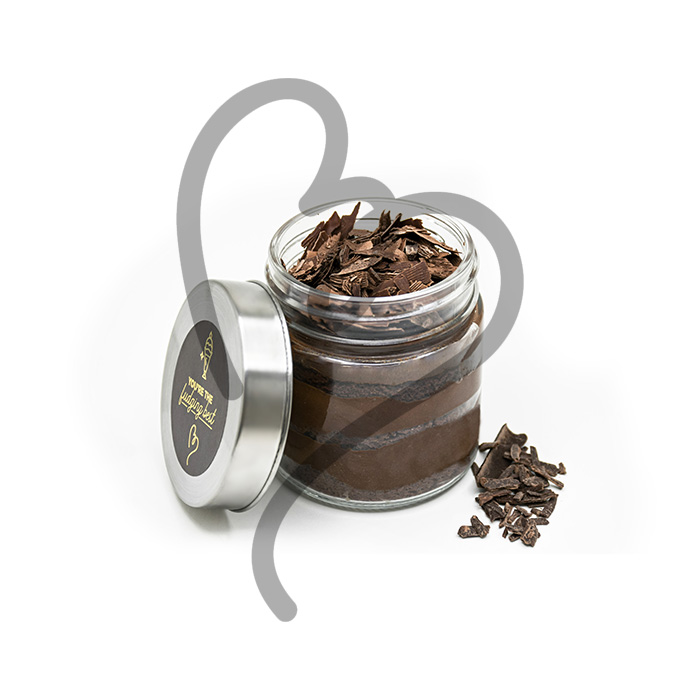 Belgian Truffle Cake in a Jar