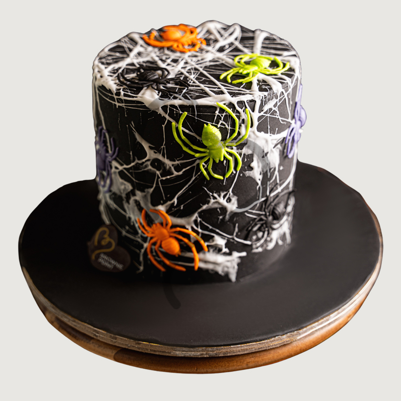 Halloween Spider Cake