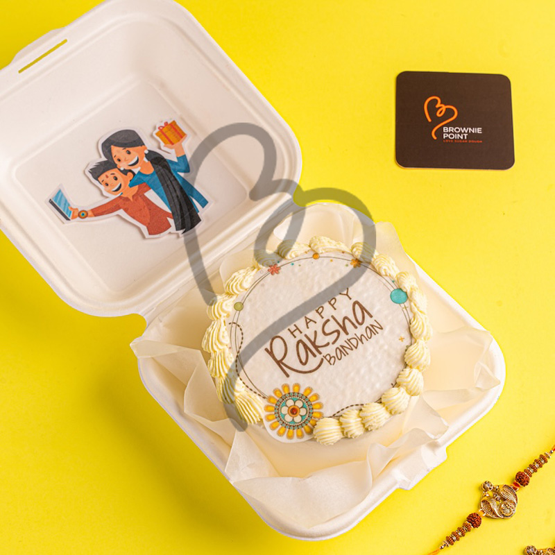 Happy Rakhi Bento Cake (300 gms)