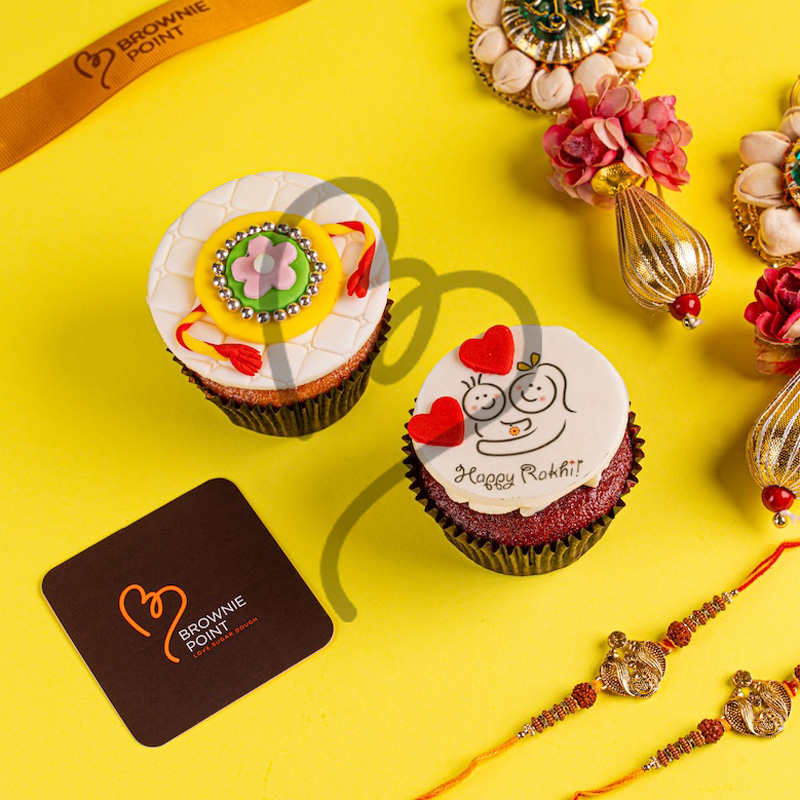 Rakhi Cupcakes (Pack of 2)