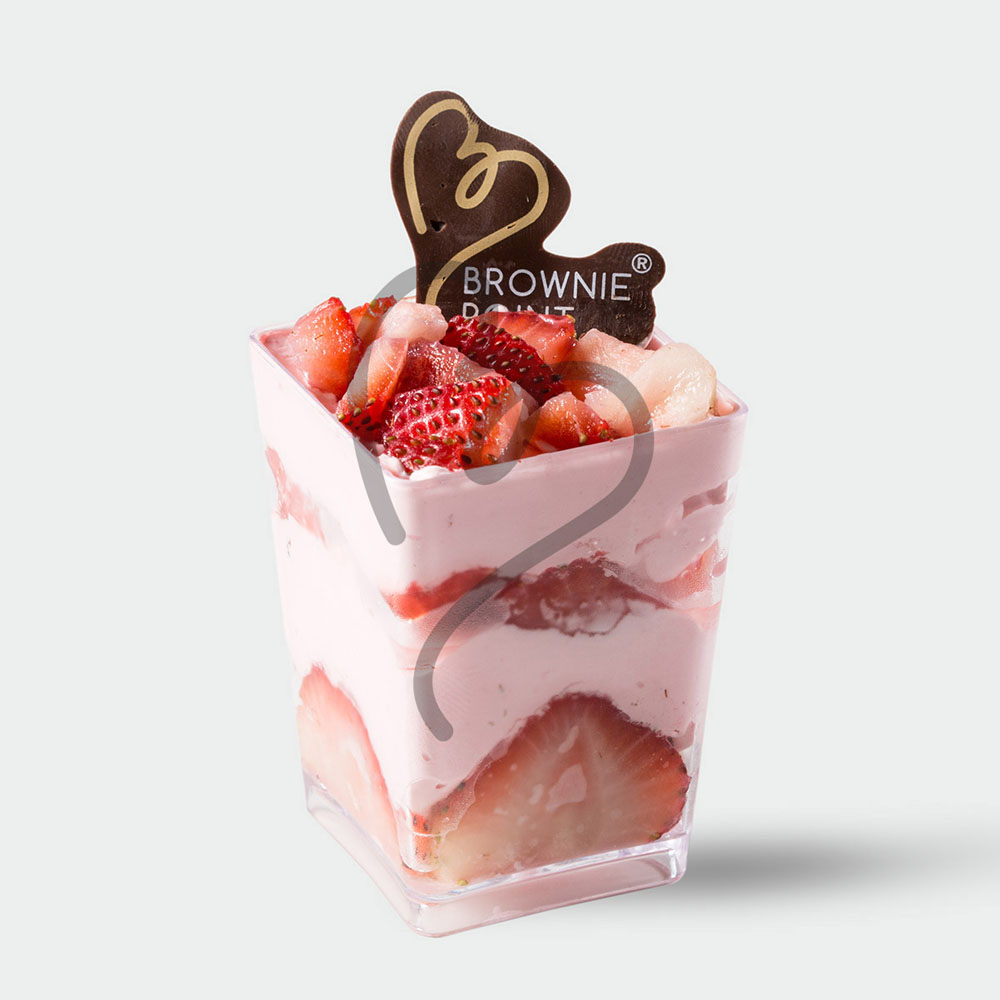 Fresh Strawberry Mousse