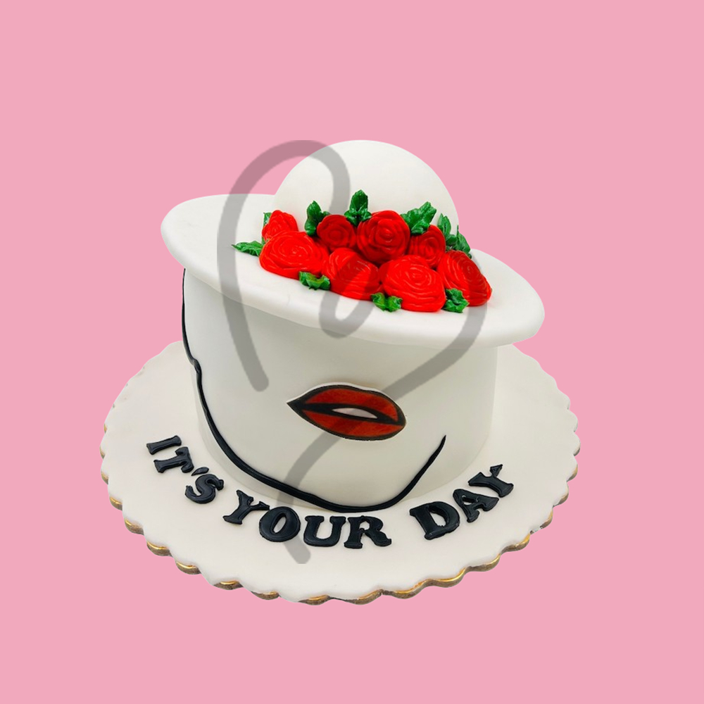 Mother's Day Lay Hat Cake - 1.5 kg