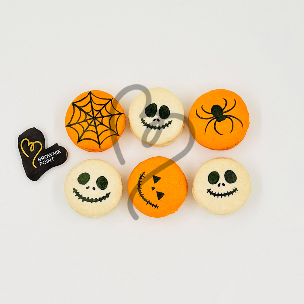 Halloween Macaroons (Pack of 6)