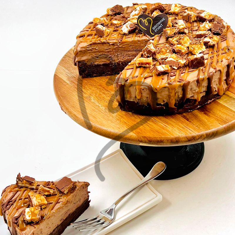 Snickers Peanut Butter Ice Cream Cake