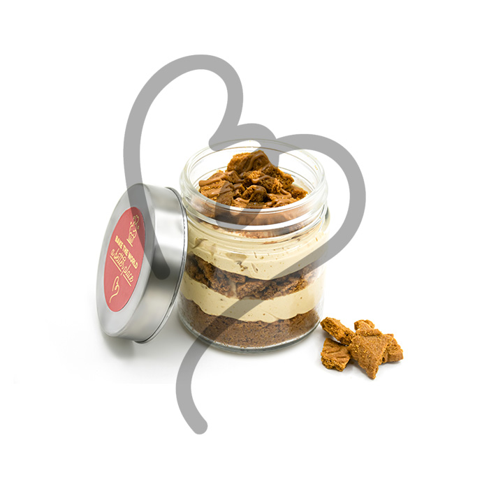 Lotus Cheesecake in Jar