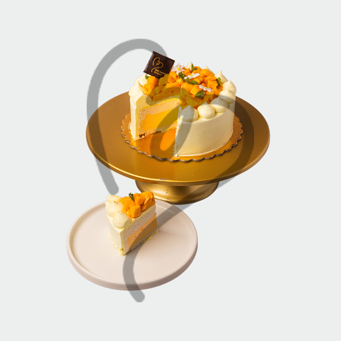 Mango Bliss Ice Cream Cake