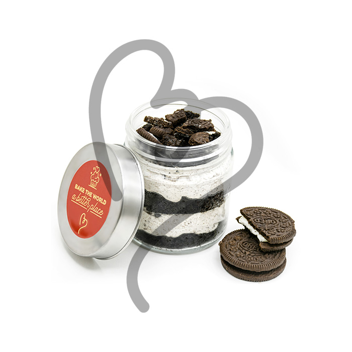 Oreo Cheesecake in a Jar