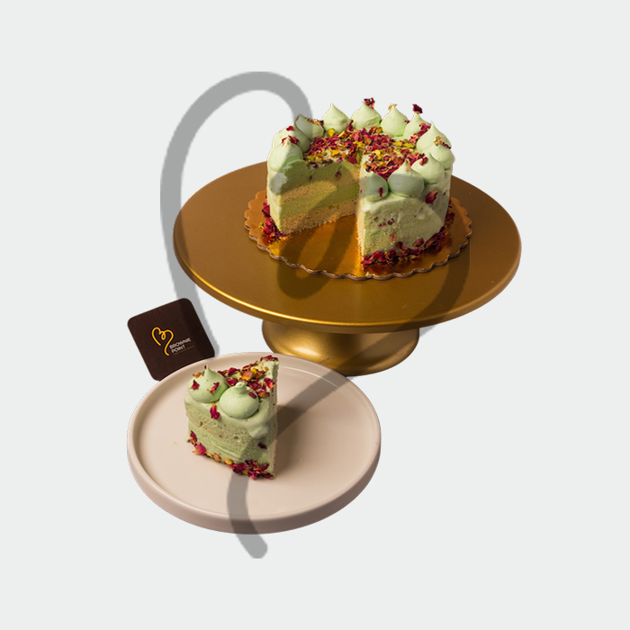 Paan Gulkand Ice Cream Cake