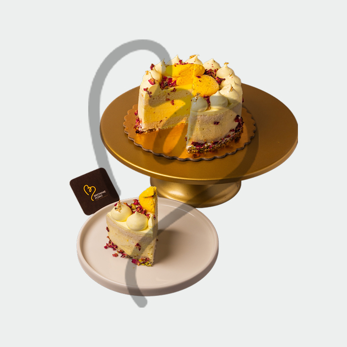 Rasmalai Parfait Ice Cream Cake