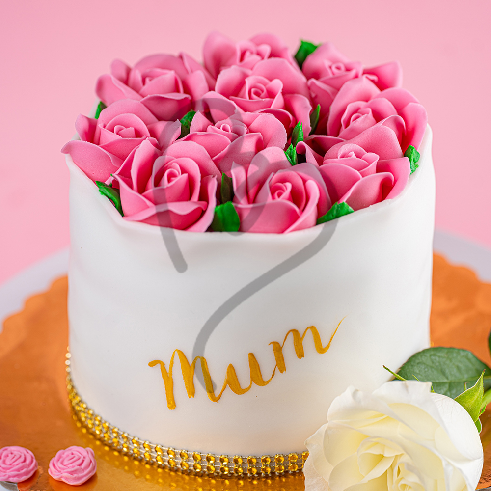 Mother's Day Rose Bouquet Cake - 1.5 Kg