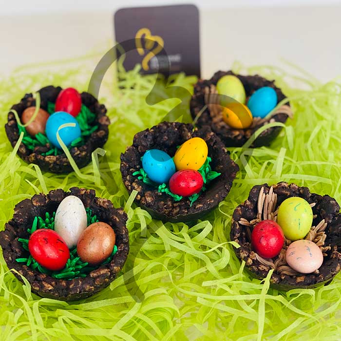 Chocolate Easter Nests - Pack of 5 pcs