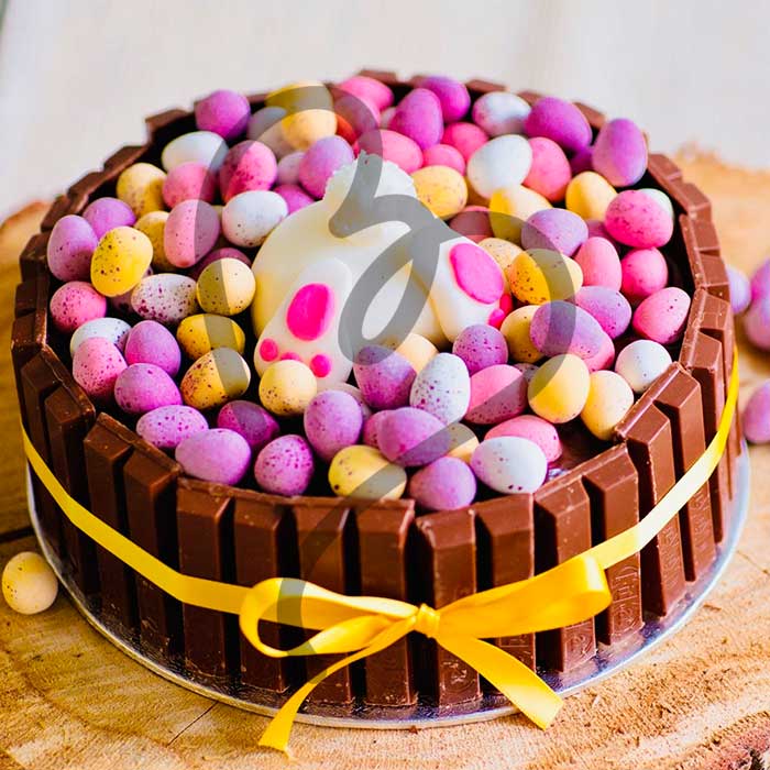 Easter Egg Overload Cake
