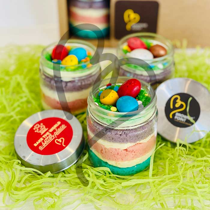 Easter Mason Jars - Set of 3 pcs